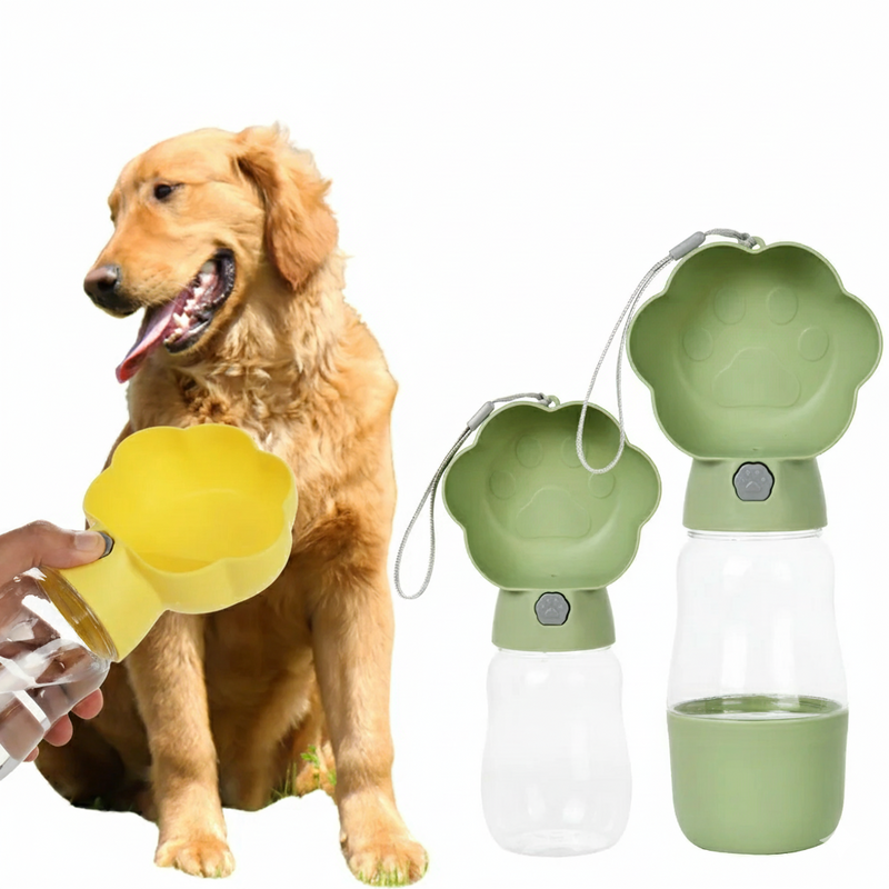 Botella de Agua para Mascotas para Exteriores – Hidratación Fácil en Movimiento