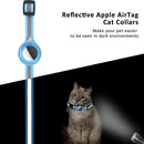 Collar reflectante para gatos con soporte AirTag y cascabel
