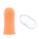 Cepillo de dientes de dedo para mascotas – Limpiador de silicona suave para perros y gatos