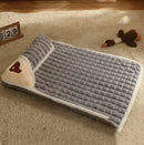 Cama ortopédica para perros – Cojín de espuma viscoelástica lavable para mascotas