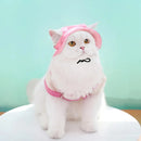 Sombrero de Sol Ajustable para Mascotas para Gatos y Perros Pequeños